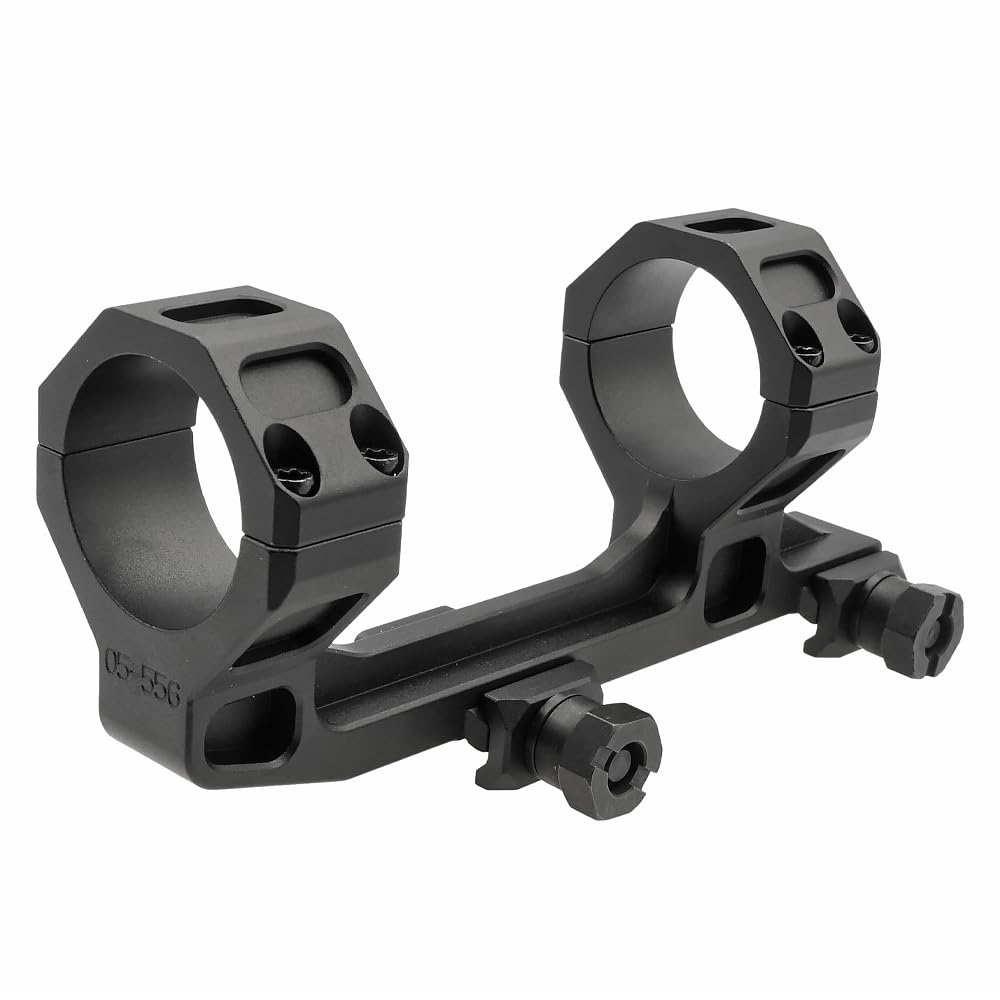 Крепление для прицела Ryohin Buhin Evolution Gear диаметром 30 мм, реплика Geissley AR15 Super Precision 1.54", планка 20 мм, твердое анодирование, черный