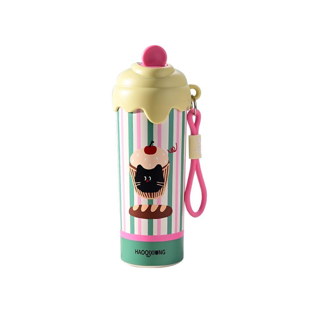 Вакуумная кружка для мороженого 600 мл, большая емкость, из нержавеющей стали 316, с подвеской, для сохранения тепла или холода, термобутылка