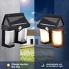 Solar Powered Rechargeable Light Tungsten Wire Human Body Induction LED Lamp IP44 Waterproof Outdoor Wall Lamps Decorative