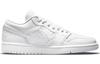Jordan 1 Ретро Низкие Дышащие Тройной Белый Женские DC9508-100