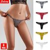 3pcs/pack Women Sexy Lace Underwear Thongs See Through Transparent Panties G-string S M L XL Briefs Tanga Tiro Alto