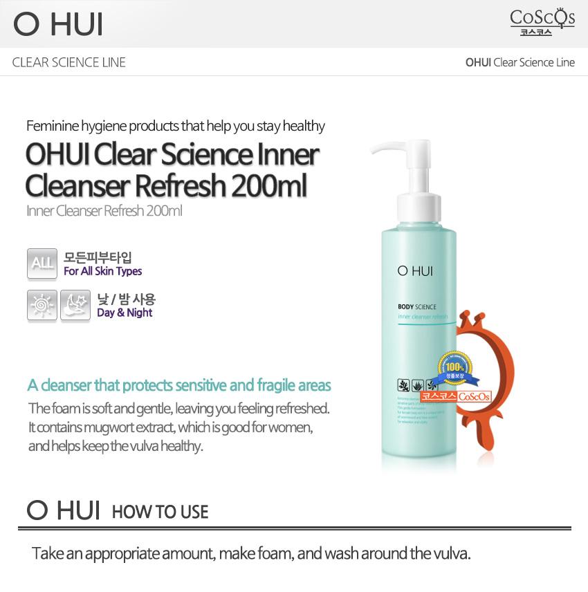 OHUI Clear Science Inner Cleanser Refresh 200мл
