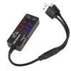LCD Digital USB Voltmeter Ammeter Car Phone Voltage Current Volt Ampere Power Capacity Charger Detector Monitor Indicator