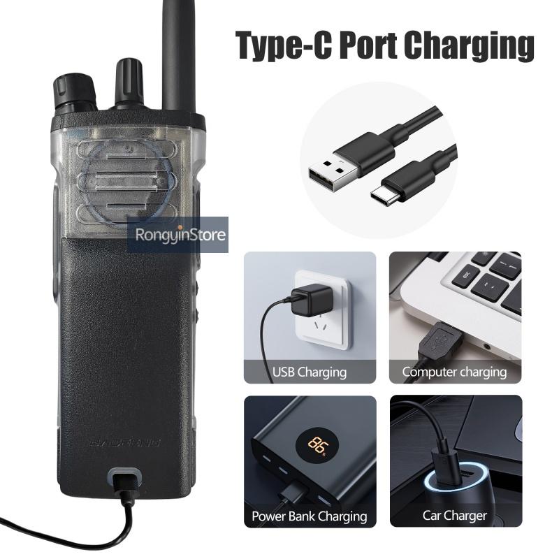 Baofeng DM-32 Радиостанция Радионяня 10 Вт GPS APRS Шифрование AES256 Двухдиапазонная Беспроводное Копирование Частоты Type-C DM-32UV Любительская Радиостанция