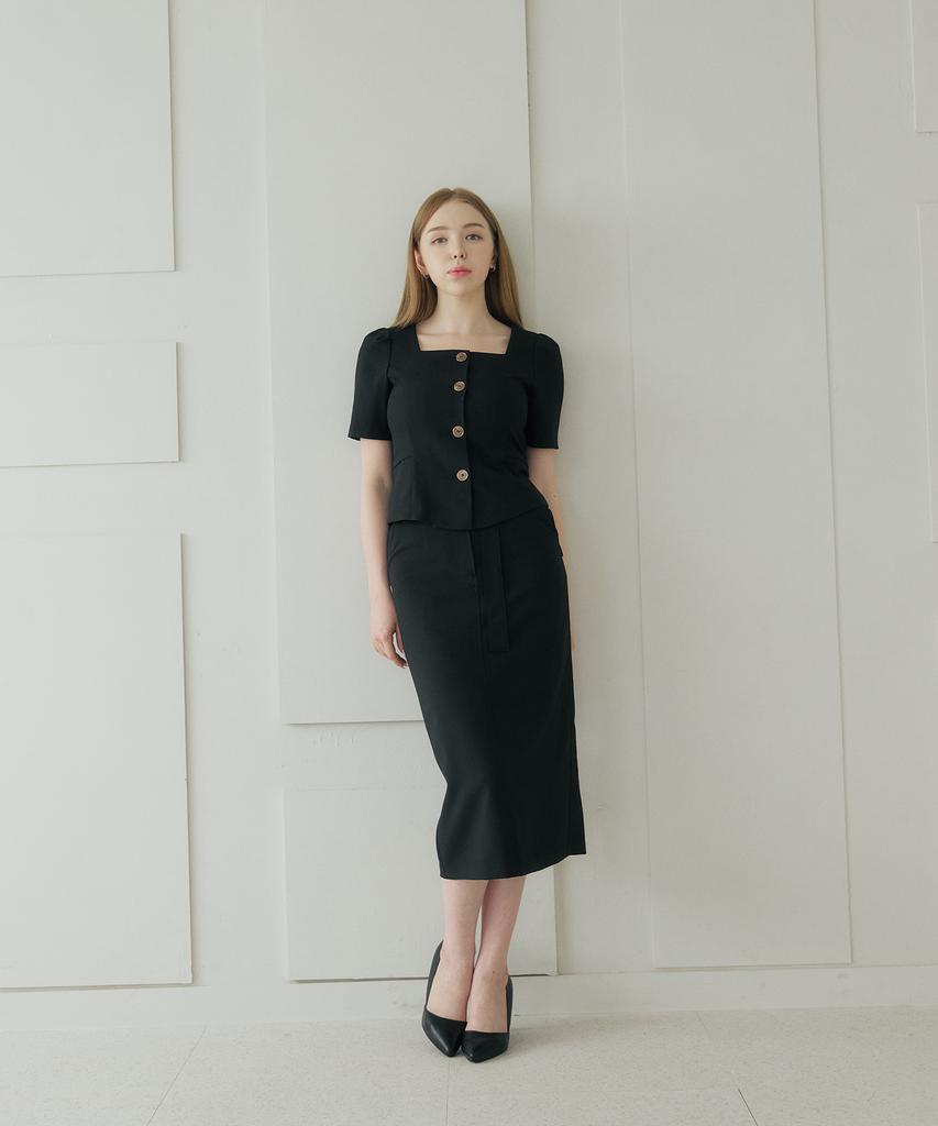Belrma Rema Long Pecil Skirt