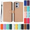 Realme10 4G Cases For Realme 10 4G Wallet Leather Flip Cases Realme10 4G Protective Card Slot Book Cover Solid Color Fundas