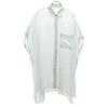 Y's Made In Japan Linen Short Sleeve Shirt Dress 2 Youji Yamamoto Women Used