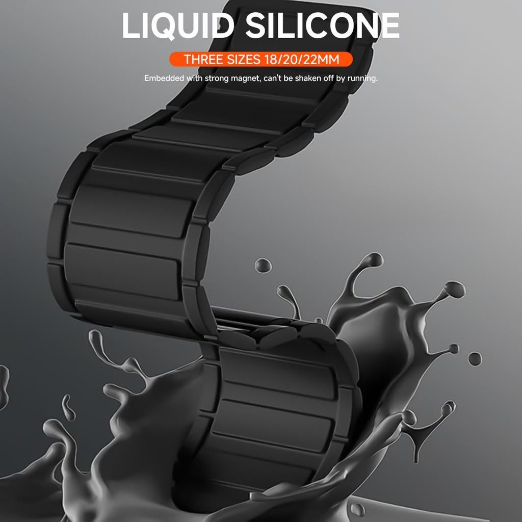 Magnetic Strap for COROS PACE PRO 3 2 Silicone Watchband for COROS APEX 2 Pro 46mm 42mm Replacement Band Bracelet WristBand