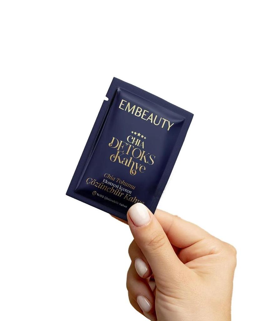 Embeauty Chia Detox Coffee - Soluble Coffee with Chia Seed Extract