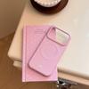 Soft film magnetic attachment applicable iPhone17Pro Apple16Phone case17Korean style15Simple13Soft Cover