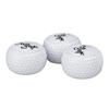 2pcs Flat Shaped Golf Ball Putting Training Aid Portable Golf Practice Ball Golf Training Balls Golf Accessories