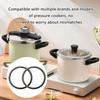 2 шт. Высокотемпературные силиконовые уплотнительные кольца для скороварки для повышения эффективности и безопасности приготовления