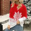 IHUASU Women's Sweater Autumn and Winter Christmas Knit New Year Sweater