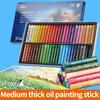 MUNGYO Artist Oil Pastel Set 12/25/50 Professional Painting Drawing Graffiti Art Crayons Washable Round Non Toxic Sticks
