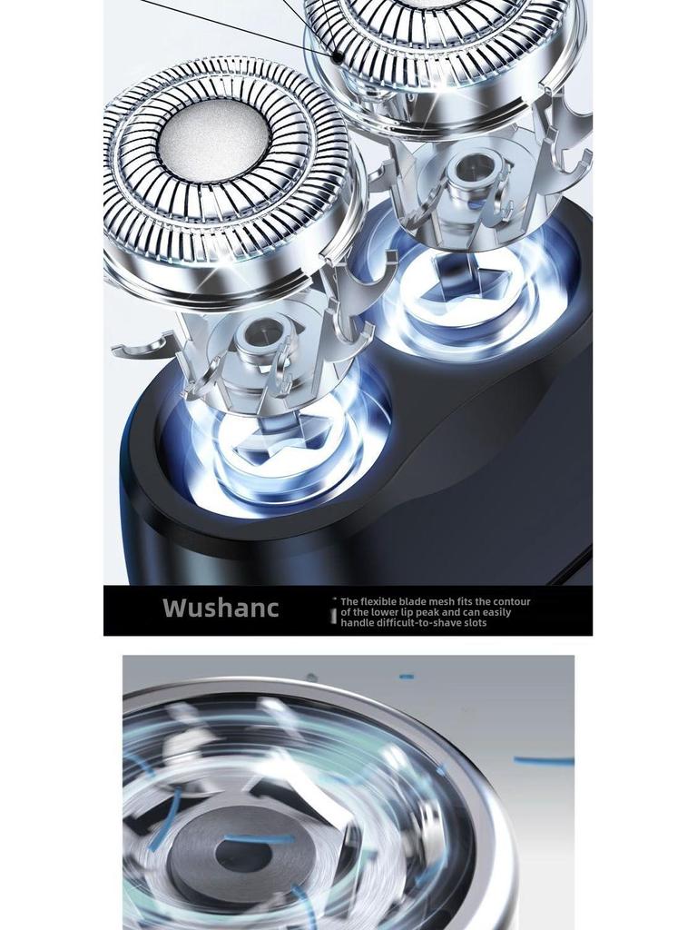 Компактная немецкая мужская электробритва для стрижки бороды