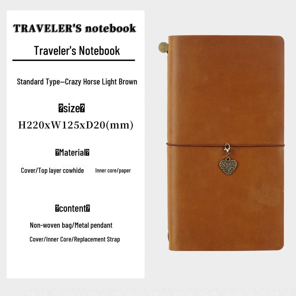 Дневник путешествий по Теннесси: Блокнот ручной работы из винтажной коровьей кожи