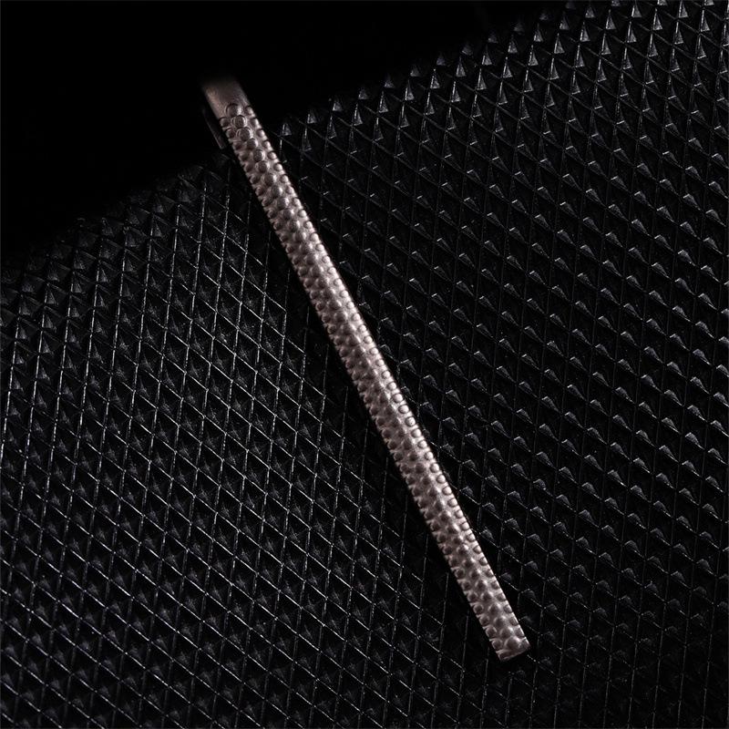 Minimalist Korean Style Gold Tie Clip for Men - Wedding, Groom, Professional, Security