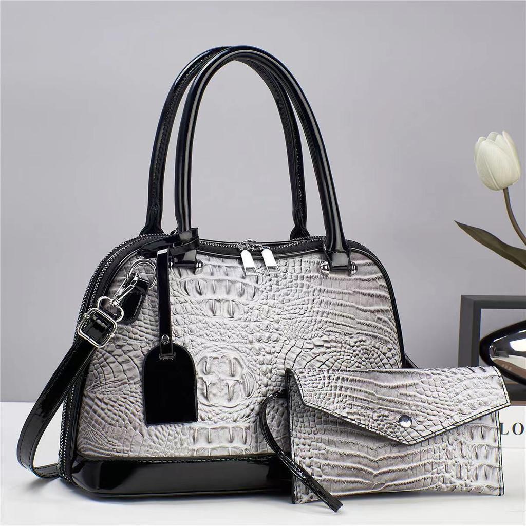 Women Tote Bag Fashion Large Capacity Leather Shoulder Bag Retro Women‘s Crossbody Bag Casual Portable Ladies Designer Handbag