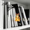 Cute Cartoon Ghost Decorations Halloween Library Lantern, Decorative Bookshelf Lamp, Patchwork Battery Operated Party Lights Light with Witch