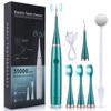 Rechargeable Sonic Electric Toothbrush Teeth Whitening Kit with Tartar Remover and Stain Removal for Dental Care
