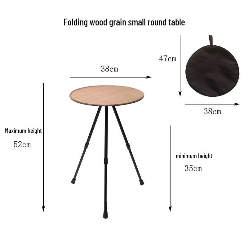 OIMG Outdoor Folding Aluminum Camping Table