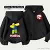 Roblox Kids Zip Hoodie for Kids Ages 4-14 Multiple Pattern Options Unisex Lightweight Zip Jacket HD Print Easy Wear Sporty and Casual Style Polyester