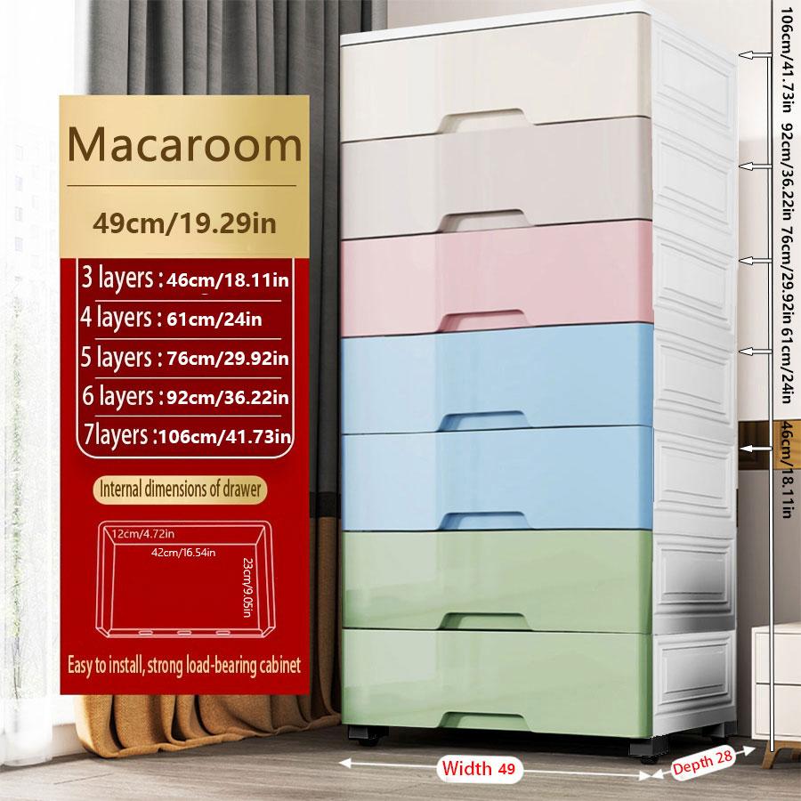 3/4/5/6/7 ярусов Многофункциональный комод для хранения Ящик Пылезащитный Шкаф для мелочей