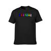Jet Set Willy ZX Spectrum Colours T-Shirt kawaii clothes blanks customs anime slim fit t shirts for men