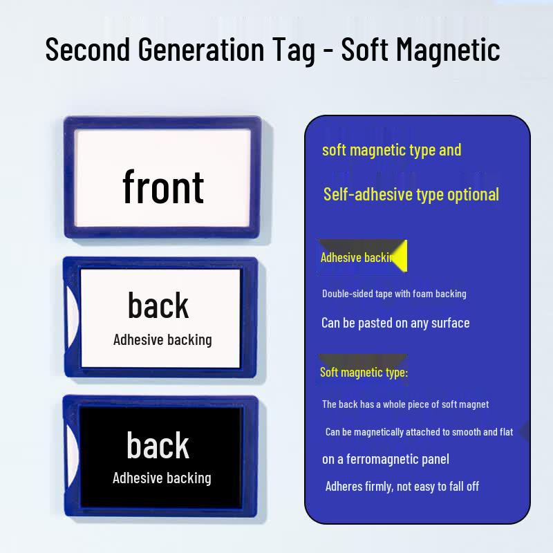 Stu Magnetic Warehouse Shelf Labels (2nd Gen)