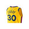 Nike NBA City Edition Connected Jersey Stephen Curry #30 Golden State Warriors Баскетбольная жилетка прямого кроя Мужские топы Желтый AH6052-728