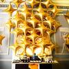 Runtow 25/50pcs 10 Inch Gold Silver Four Pointed Star Balloon, Aluminum Foil Balloon for Birthday Wedding Party Decoration