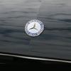 VLRCX1 2025 Car For Mercedes benz AMG 1Pcs Car Metal Flat Hood Emblem Front Badge Logo Sticker For Mercedes Benz W212 W213 W205 W177 W2