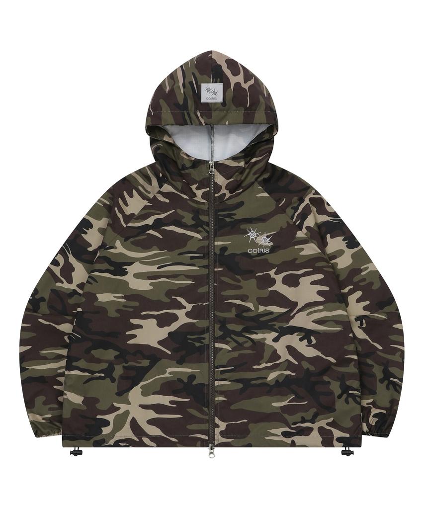 COIRIS Mile Camo Ветровка с капюшоном камуфляжная