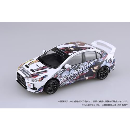 Aoshima Bunka Kyozai (AOSHIMA) 1/24 Itasha Series No. 3 Uma Musume Pretty Derby Ver. 2 Mitsubishi CZ4A Lancer Evolution X Final Edition '15 Plastic Mo