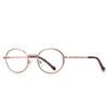 Small Frame Oval Nearsighted Glasses For Women Spring Leg Steampunk Student Myopia Photochromic Eyeglasses 0 -0.5 -0.75 To -6.0