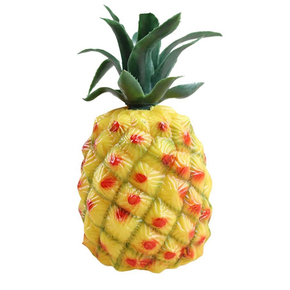 Imitation Pineapple Decoration Fake Pineapple Model Kids Decor Simulation Fruit