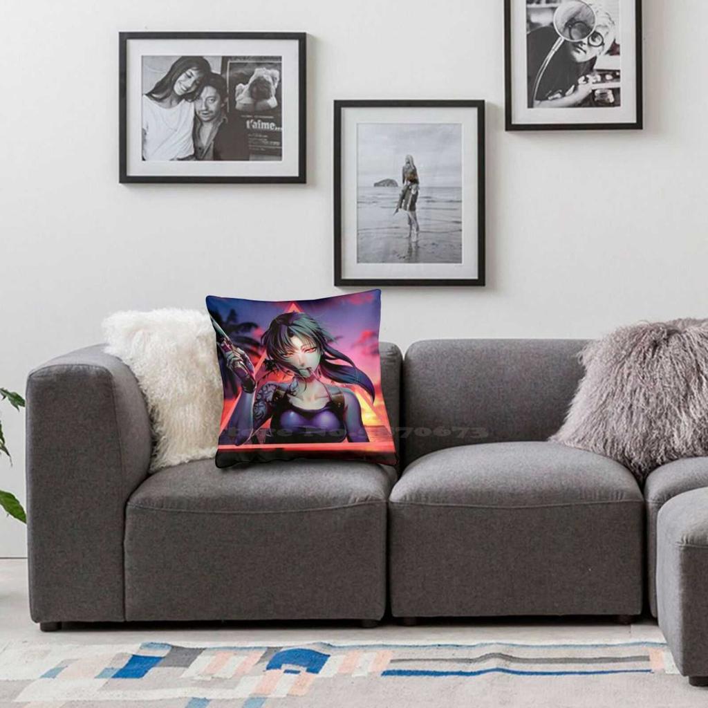 Black Lagoon Revy Pillowcase Bedroom Home Decoration Black Lagoon Revy