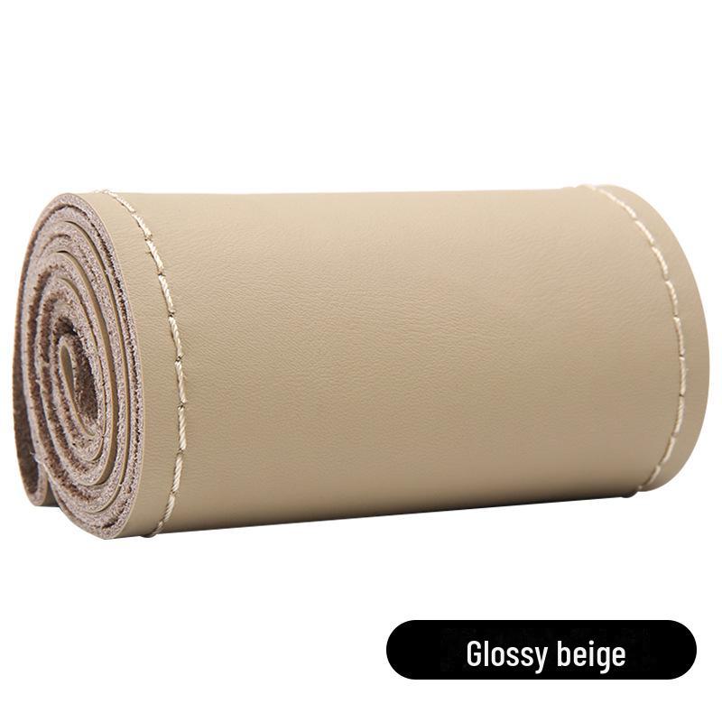 Универсальная оплетка на руль из коровьей кожи ручной работы для всех сезонов