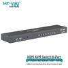 MT-viki 8-портовый HDMI KVM-переключатель 4K 60 Гц