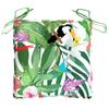 Chair Cushions 4 pcs Multicolored 50x50x7 cm Oxford Fabric