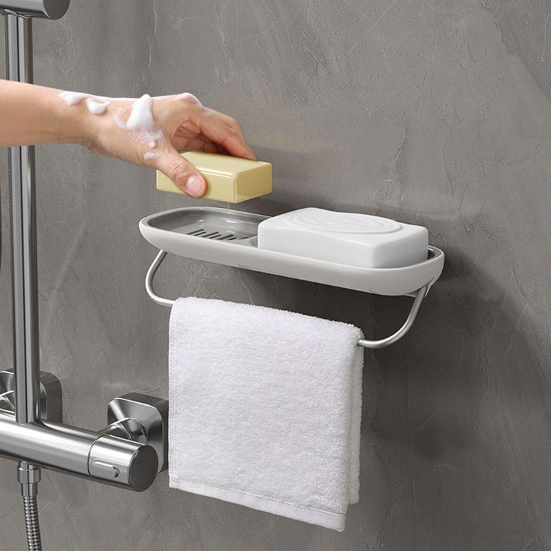 Мыльница, Подставка для мыла, Полка для хранения, Присоска, Настенный, Без сверления, Дренажная коробка, Подставка для мыла, Бытовое чудо