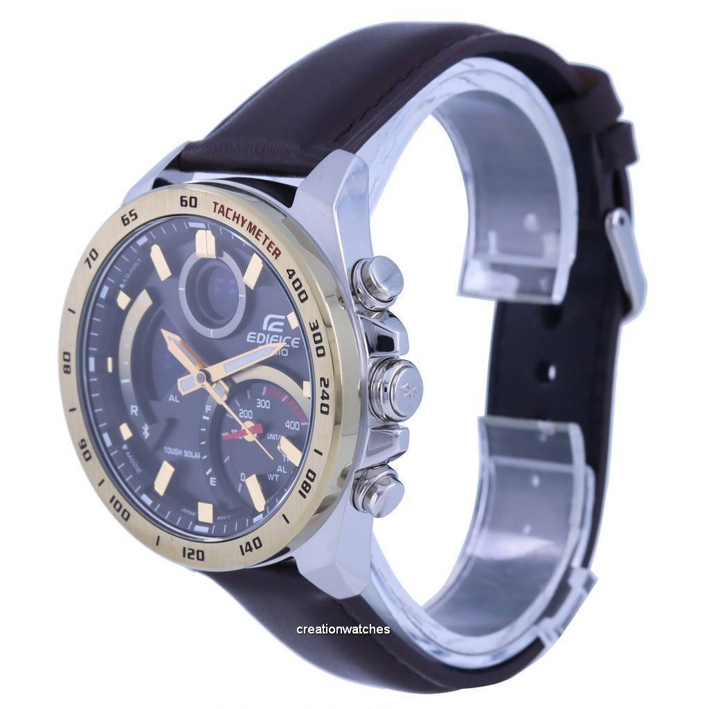 Casio Edifice Smartphone Link хронограф аналоговый цифровой Tough Solar ECB-900GL-1A ECB900GL-1 100M мужские часы