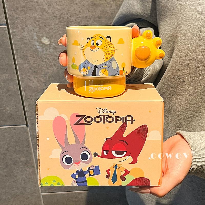Disney Кружка керамическая Зверополис Джуди Ник Домашняя/Парная кружка для кофе или молока Новый подарок на день рождения