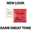 Струны для электробаса Fender SubSonic™ 9050M, Плоская навивка из нержавеющей стали, Длинная мензура...