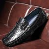 High Quality Casual Leather Lightweight Male Shoes Loafers Wedding Dress Moccasins Slip On Abiye Footwear Shoes for Man