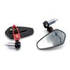 YIBO Universal 360° Adjustable Mirror for Motorcycles, Bar End Mirror, Bar End, Bike Mirror,