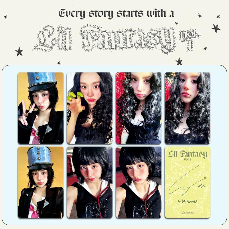 Сон Чэён "LIL FANTASY Vol.1" Карточка из альбома, Открытка, Специальная карточка, Набор счастливых карточек