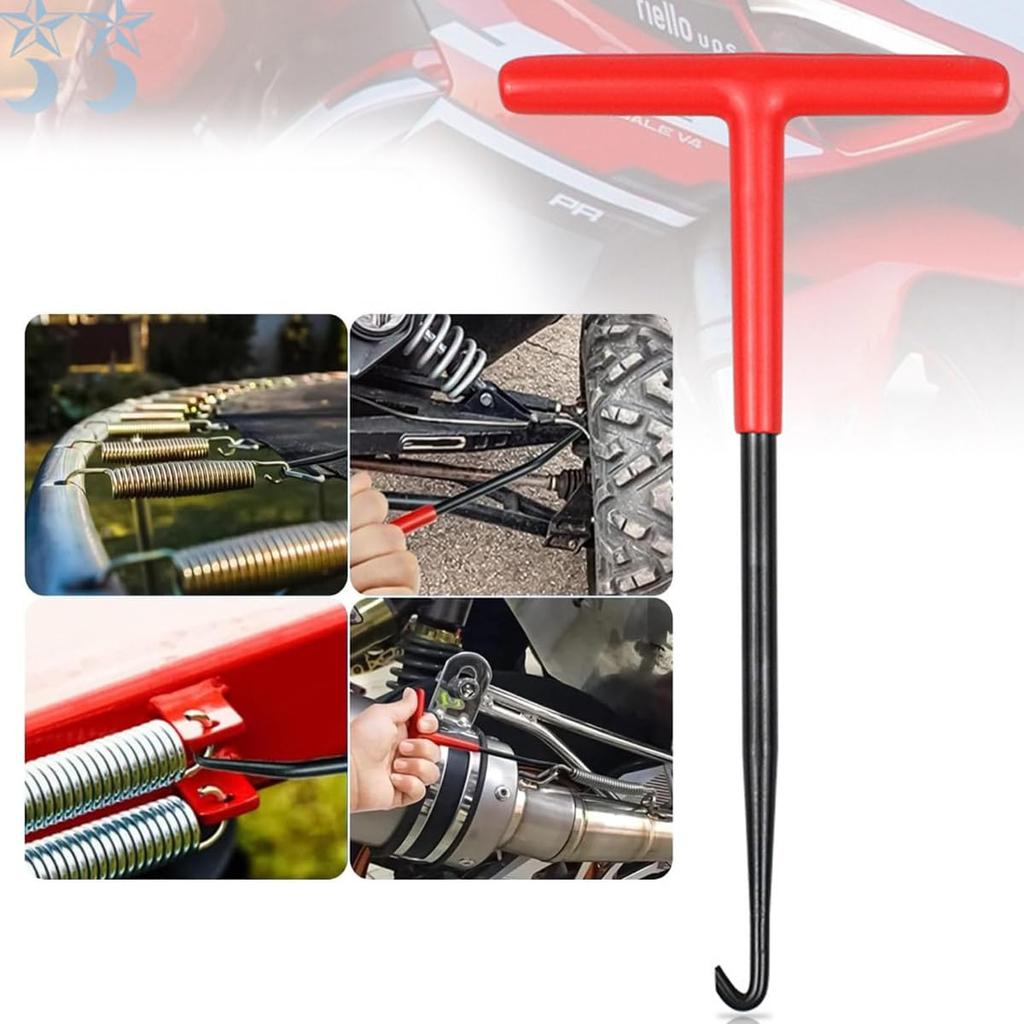 Инструмент для пружинных крючков Tsukitoy для мотоциклов, Т-образный, набор крючков для сальников, инструмент для пружин растяжения,