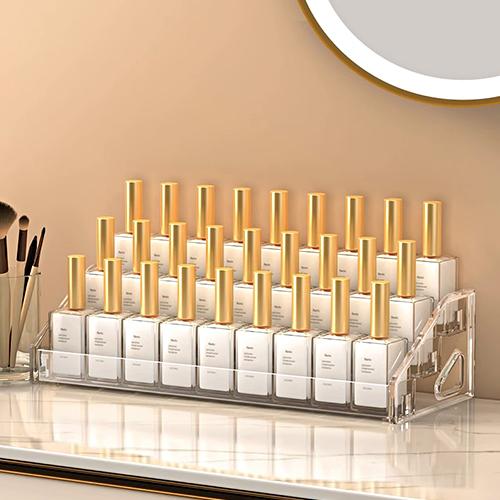 3/5/7 ярусов инструментов для дизайна ногтей Прозрачная косметическая витрина Многофункциональная многоуровневая подставка для лака для ногтей