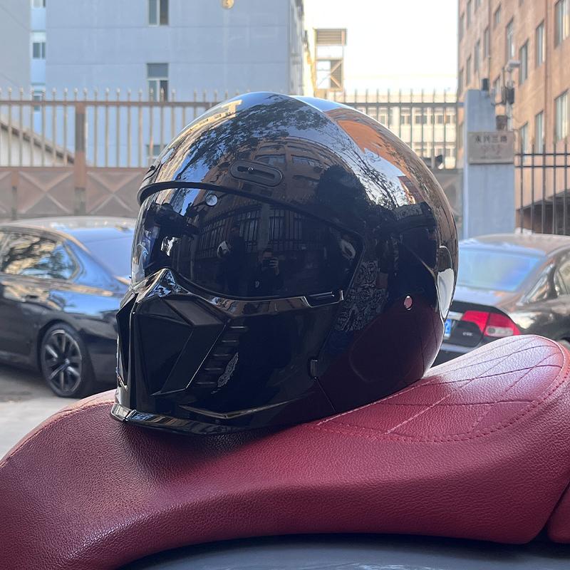 Новый Scorpion Retro Motorcycle Cascos Moto Locomotive Personality Многоцелевой комбинированный шлем Half ML XL XXL XXXL